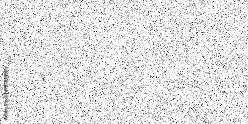 Abstract design with white paper background and terrazzo flooring texture .beautiful terrazzo matt tile stone for flooring grey marble texture background .black and white terrazzo stone texture.