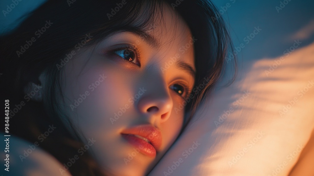 Serene Slumber: A Portrait of Tranquility Serene Slumber: A Portrait of Tranquility