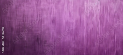 A minimalistic painting with a purple background, featuring bold brush strokes and a textured, painted surface.