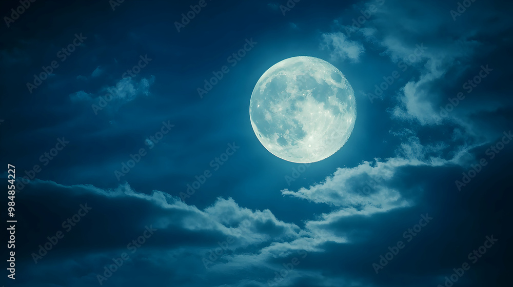 full moon over the clouds full moon over the clouds