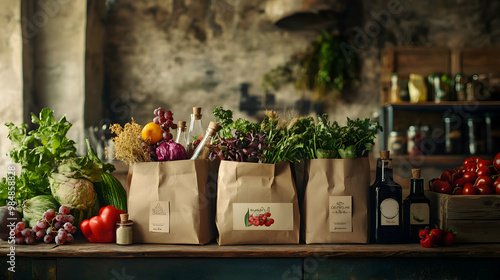 vegetables on the market