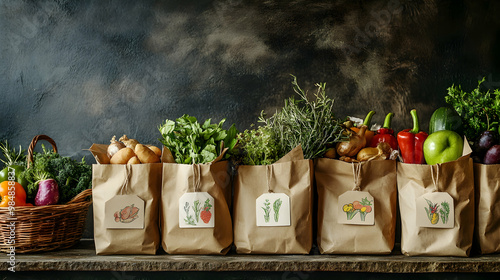 vegetables on the market