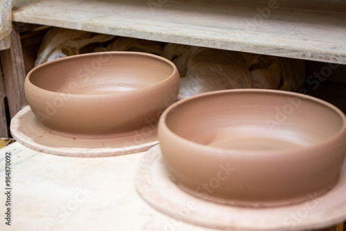 Unfinished Ceramic Bowls photo