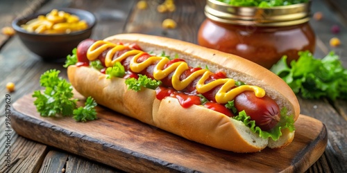 Classic Hot Dog with Mustar...