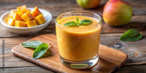 Refreshing Mango Smoothie i...