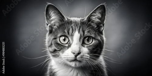 The Cat's Gaze A Black and ...