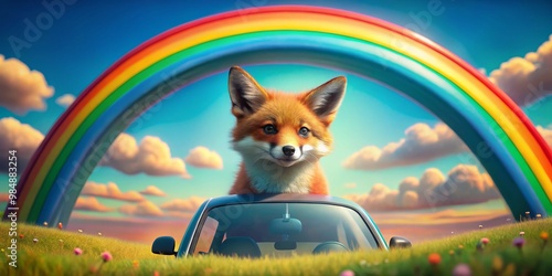 The Fox's Rainbow Road Trip...