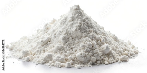 White Powder Heap, Close-Up...