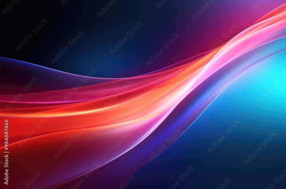 Abstract background with red and blue waves. Abstract background with red and blue waves.
