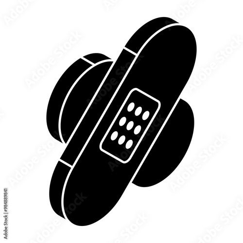 Perfect design icon of first aid bandages