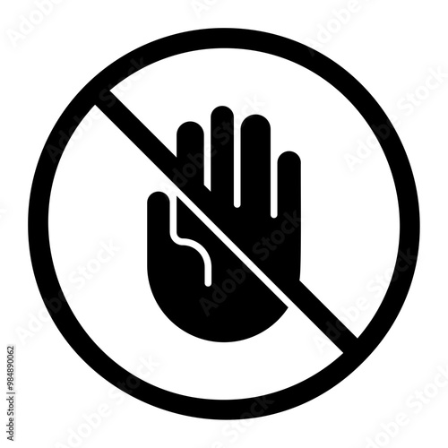 ad block glyph icon