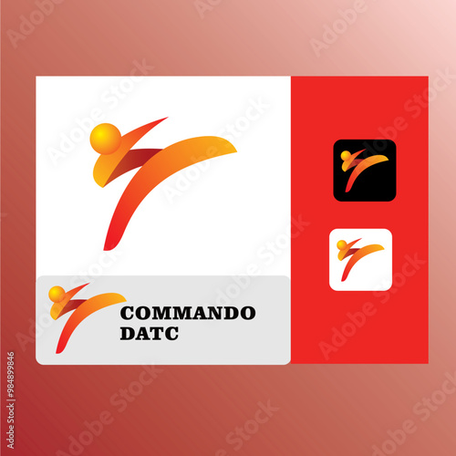 Editable karate or taekwondo martial arts poster background design with elegant vector, martial arts logo