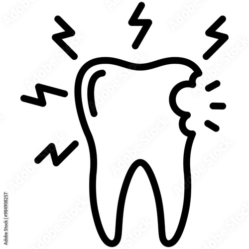 Tooth Pain Icon