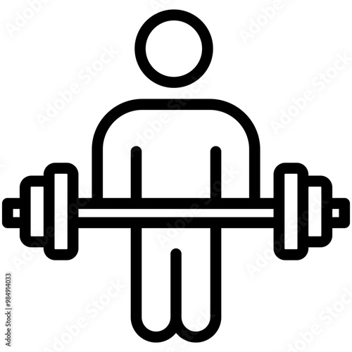 Deadlift  Icon