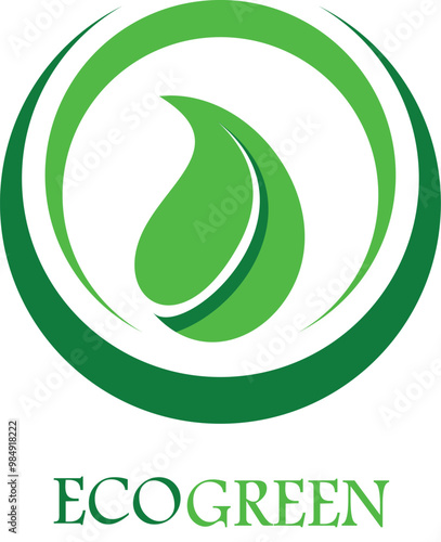 green eco logo