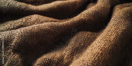 Texture of Woven Cloth with Close-up Detail