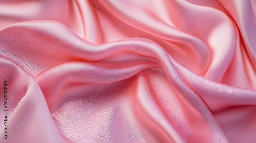Obraz premium pink silk background