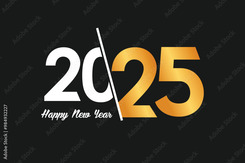 2025 design element vector with creative concept 2025 design element vector with creative concept