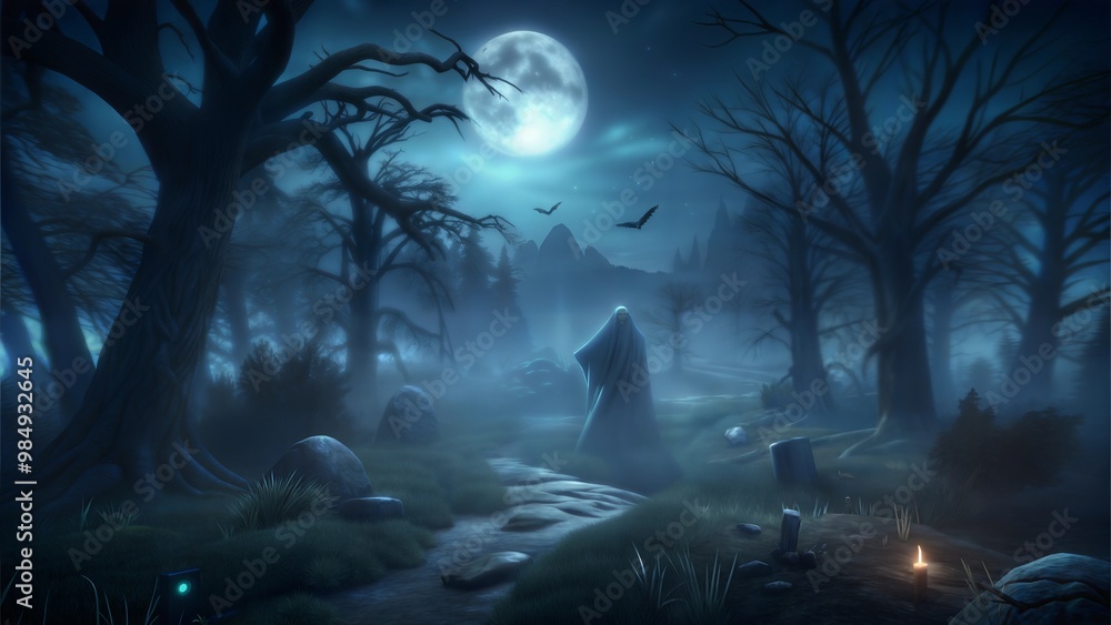 Obraz premium Halloween Themed Background Image