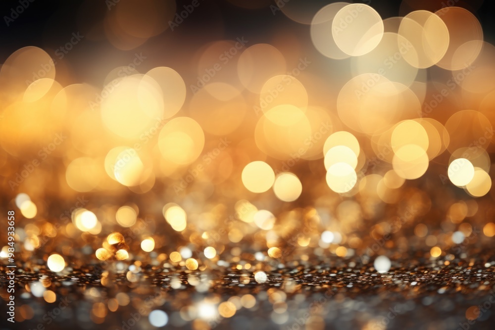 Sparkling glittering bokeh lights background. Concept for Christmas holiday, celebration, New Year's Eve Sparkling glittering bokeh lights background. Concept for Christmas holiday, celebration, New Year's Eve