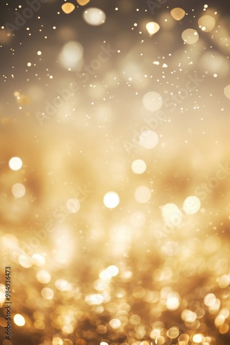 Sparkling glittering bokeh lights background. Concept for Christmas holiday, celebration, New Year's Eve 