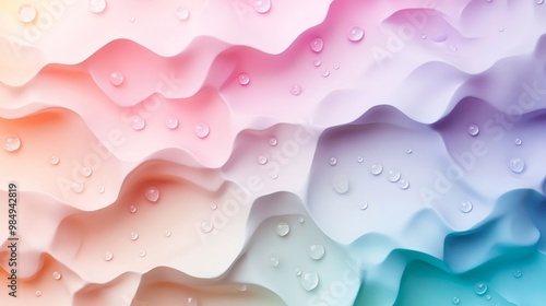 An abstract background of pastel color and colorful tones. Pastel color gradient background in a uniform style.