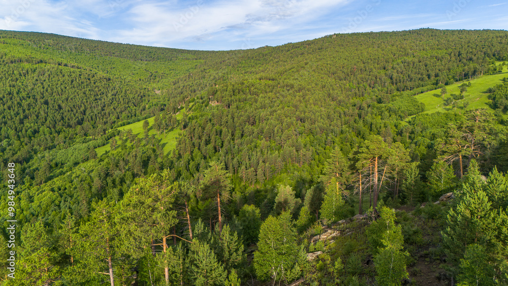 Obraz premium Mongolische Steppe