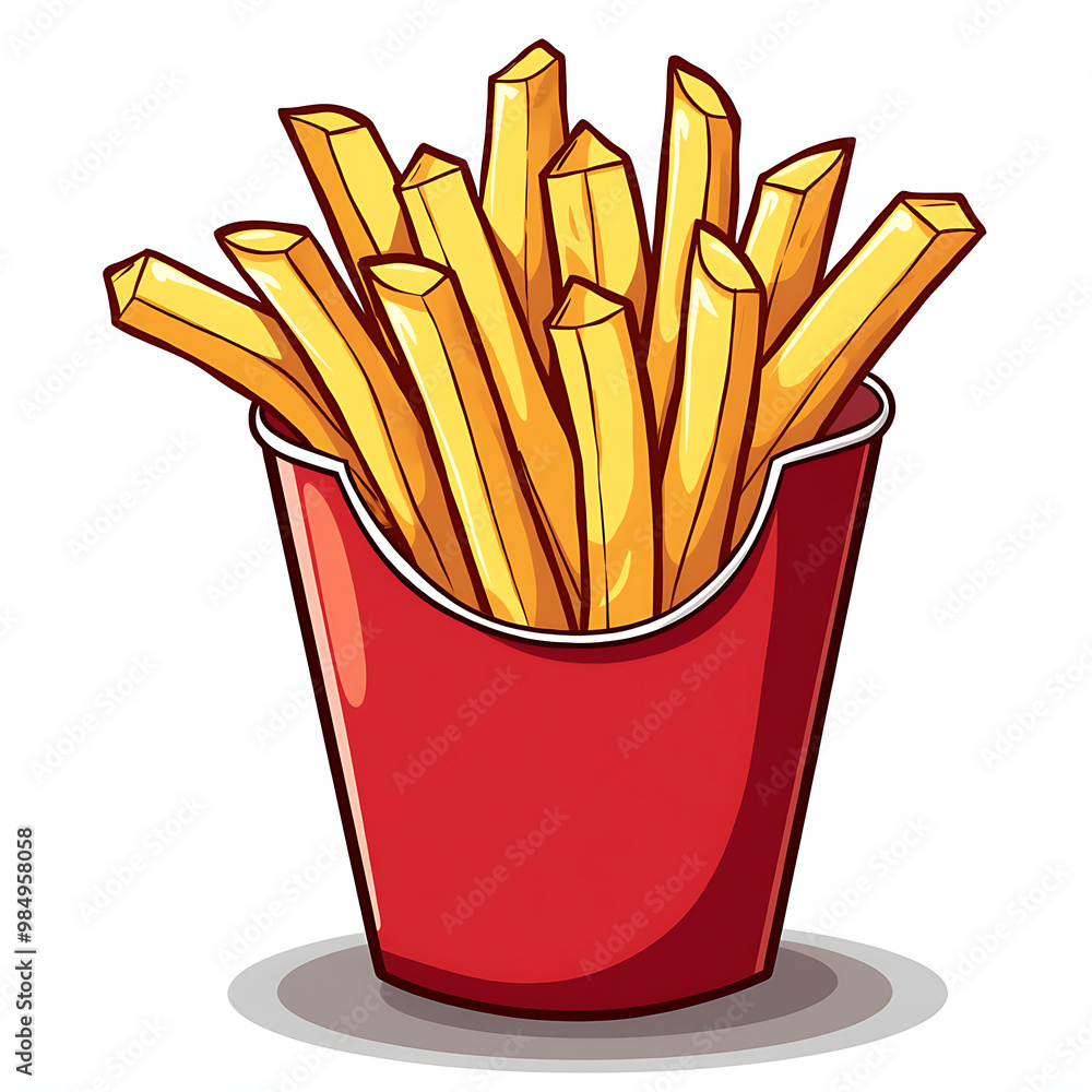 Clip art of french fries. Clip art of french fries.