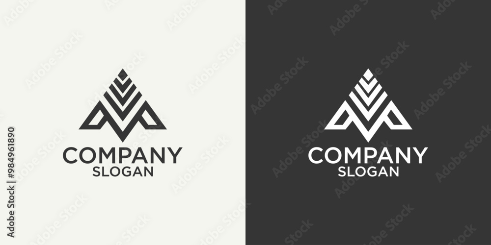 letter m abstract monogram logo design vector letter m abstract monogram logo design vector