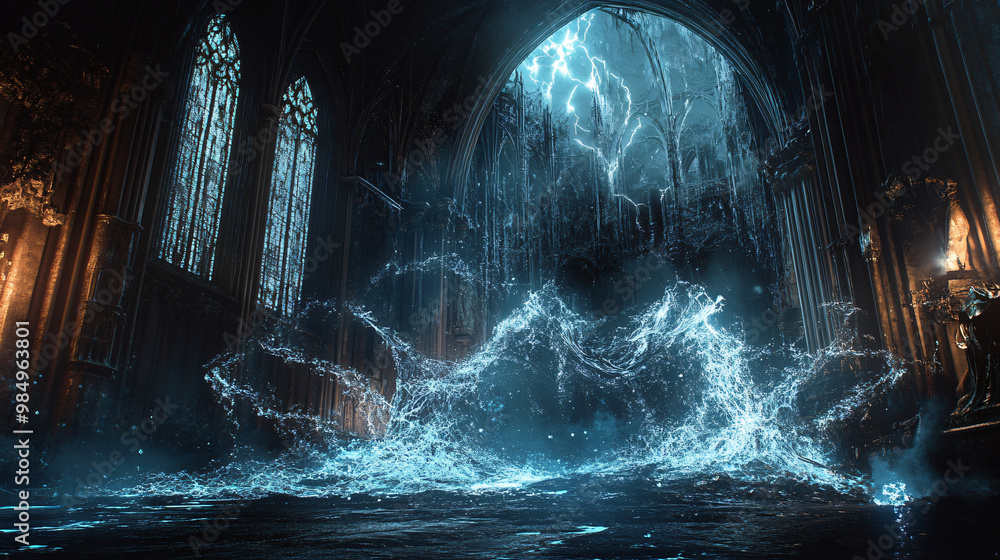 A dramatic scene of a demon unleashing a storm of fire and brimstone from a desolate wasteland. A dramatic scene of a demon unleashing a storm of fire and brimstone from a desolate wasteland.