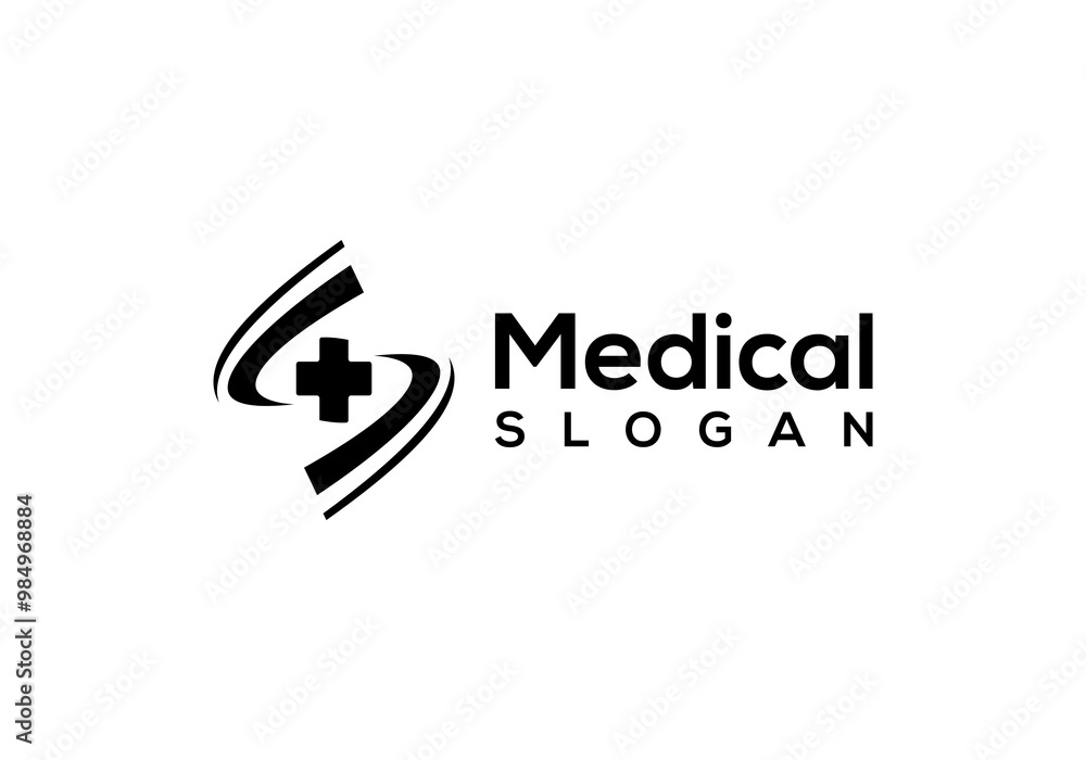Health logo vector design. Medical Cross logo. Medical health care icon Health logo vector design. Medical Cross logo. Medical health care icon