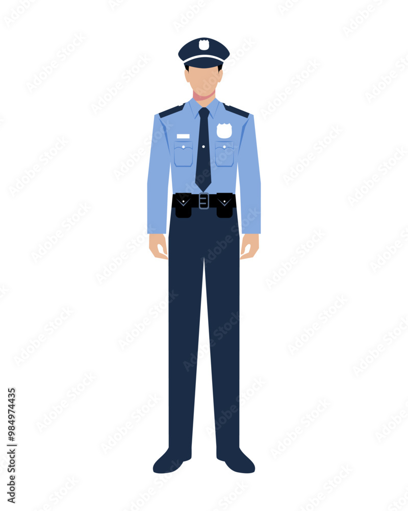 policeman vector illustration policeman vector illustration