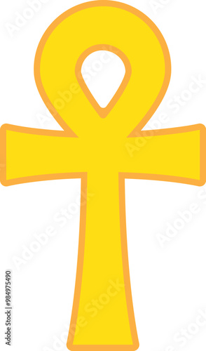 The Egyptian Symbol of Ankh icon.