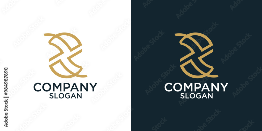 Obraz premium letter s abstract monogram logo vector design