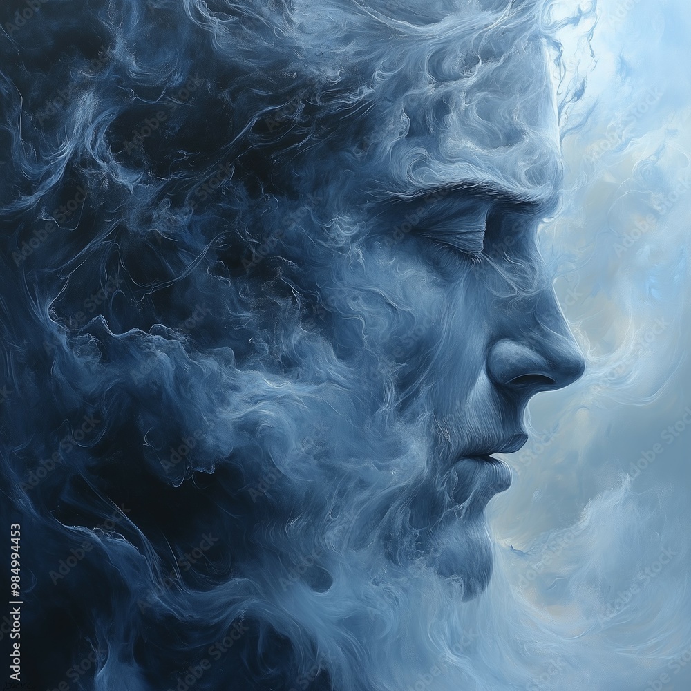 Emotional Turmoil: A Surreal Representation of Depression and Inner Struggle Emotional Turmoil: A Surreal Representation of Depression and Inner Struggle