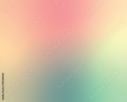 Pastel blur smooth blend gradient color background EPS vector file for versatile design