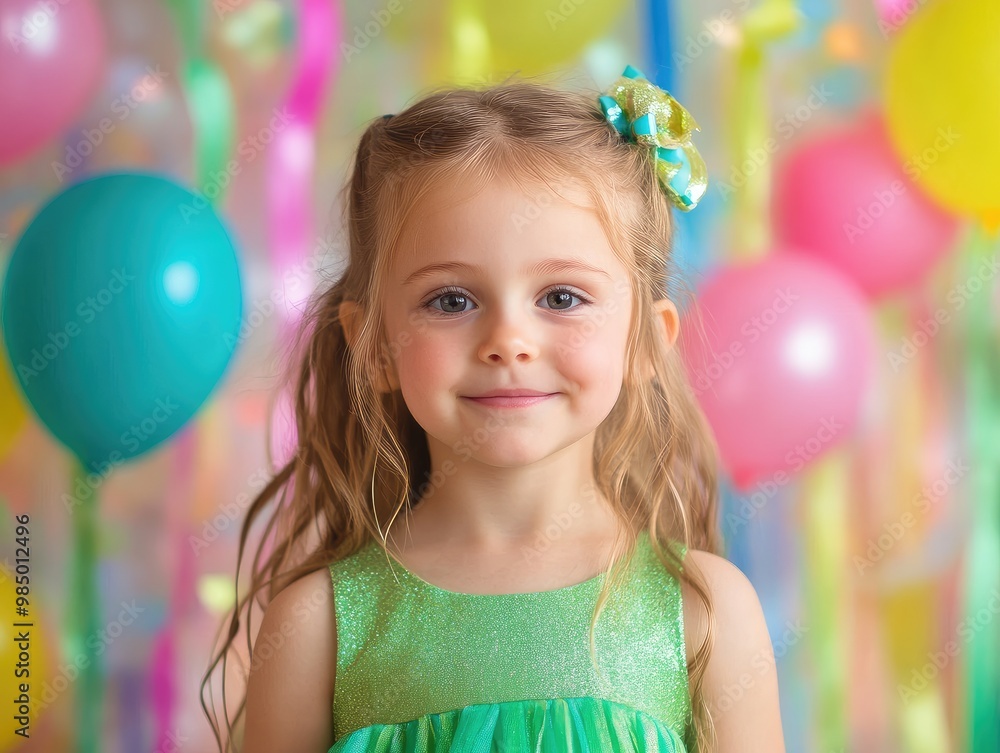 girl with balloons girl with balloons