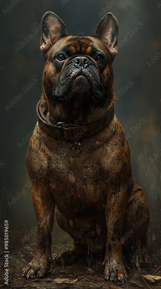 French Bulldog Portrait: A Close-Up Look at a Beloved Canine French Bulldog Portrait: A Close-Up Look at a Beloved Canine