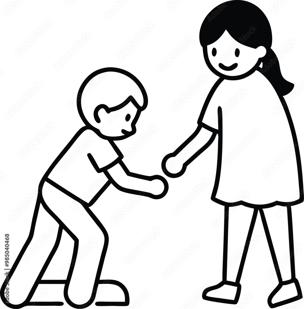 Helping Kids with Disabilities Vector Art for Positive Inclusion
Helping Kids with Disabilities Vector Art for Positive Inclusion