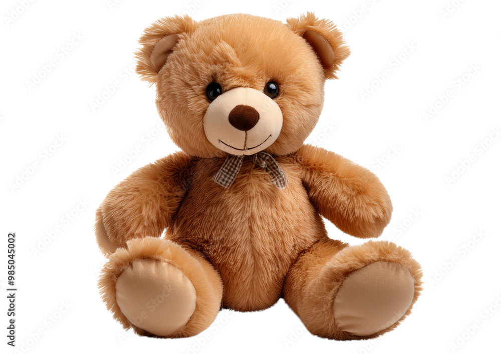Obraz premium teddy bear isolated on transparent background