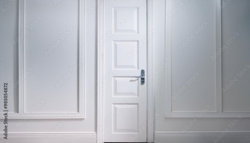 door on a white background door on a white background