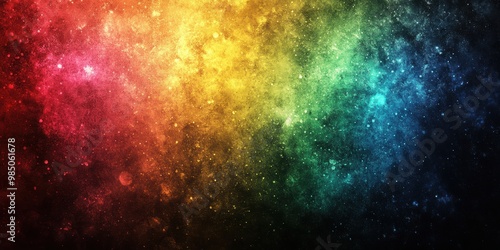 Grainy Noisy rainbow colors Background with Gradient