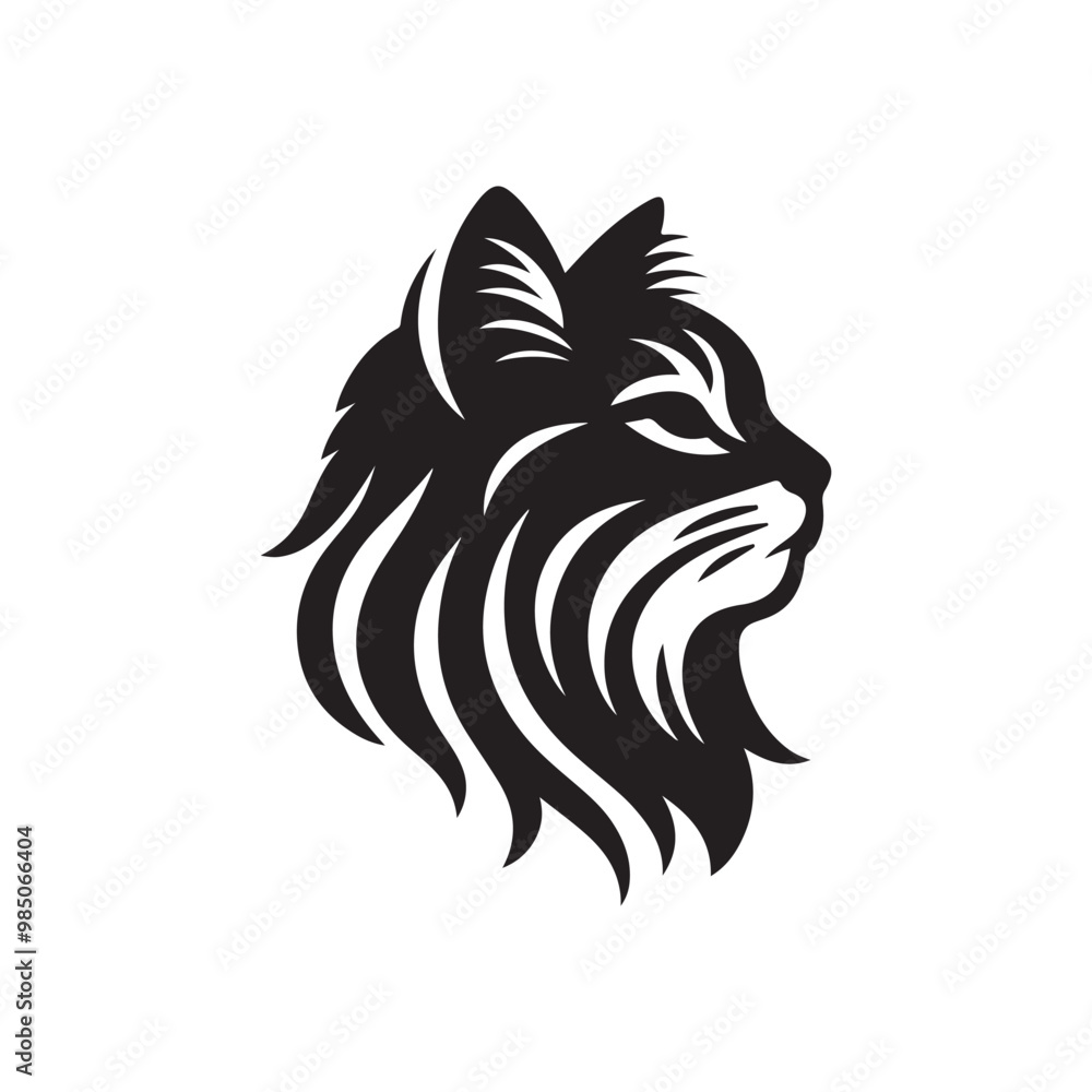 Fototapeta premium cat vector file