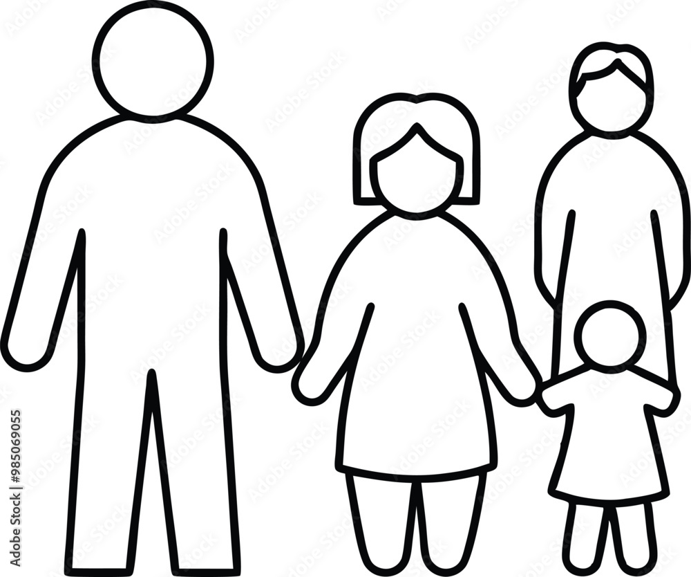 Togetherness in a Joint Family Fun Vector Art for Children
Togetherness in a Joint Family Fun Vector Art for Children