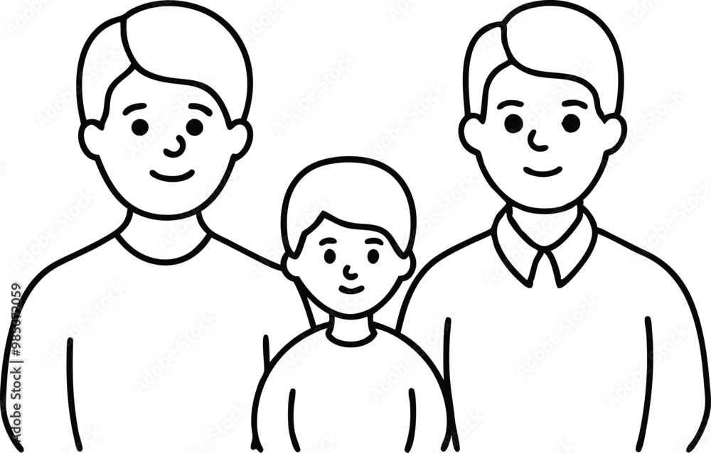 Family Bonding Child with Parents Vector Art for Creative Kids
Family Bonding Child with Parents Vector Art for Creative Kids