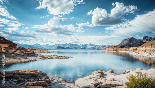 Lake Mead, Lake Mohave at Lake Mead National Recreation Area, Bullhead Nevada, Lake in a Desert