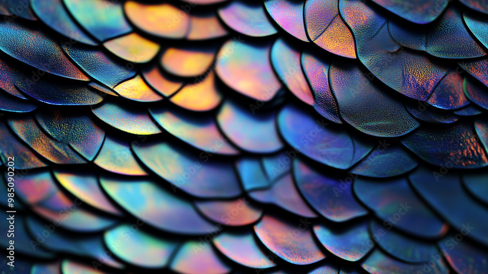 Shimmering Scales: Snakeskin Meets Glass in Sharp, Hyperrealistic Detail Shimmering Scales: Snakeskin Meets Glass in Sharp, Hyperrealistic Detail