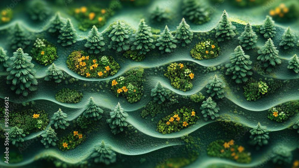 Nature Meets Technology: A Mini Forest on Circuitry Nature Meets Technology: A Mini Forest on Circuitry