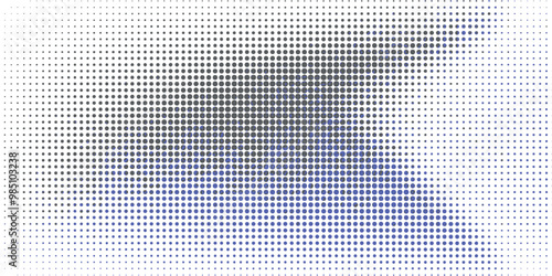 Spotted black and white grunge vector line background. Abstract halftone illustration background. Grunge grid polka dot background pattern