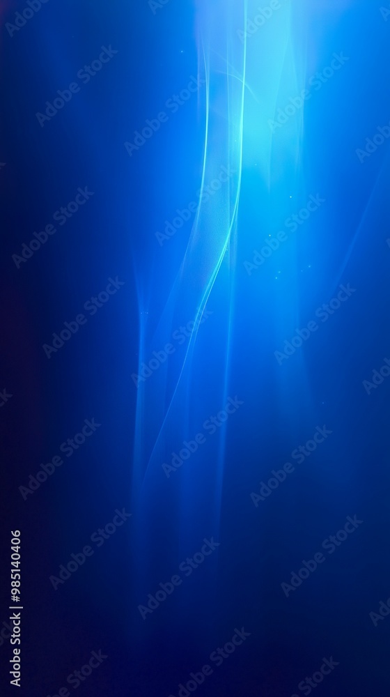 Fototapeta premium Classic abstract geometric background with smooth blue gradient elegant design